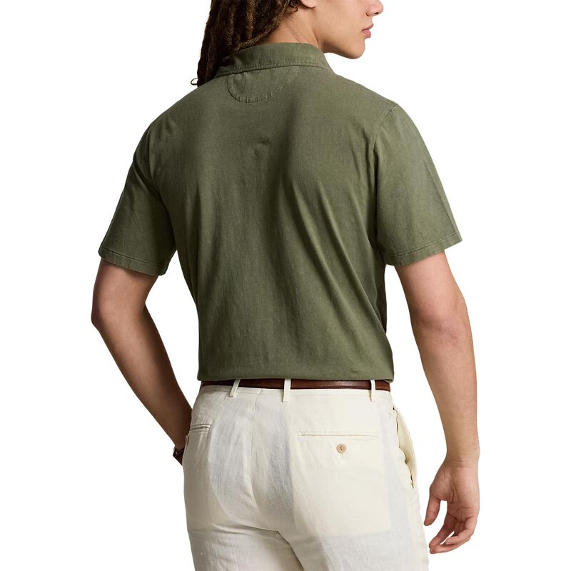 Polo Ralph Lauren Classic Fit Cotton-Linen Polo Shirt image number 1